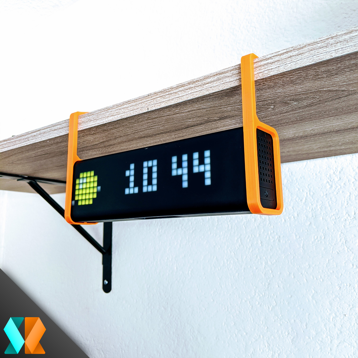 3D Printed LAMETRIC TIME / SHELF STAND by 3DMX