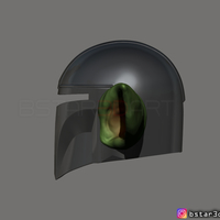 Yoda Mandalorian Helmet - Star Wars Mandalorian  - Thumbnail 7