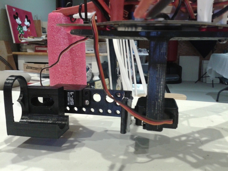 DJI F450 2-Axis Gimbal for Sony Action Cam