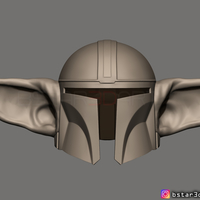 Yoda Mandalorian Helmet - Star Wars Mandalorian  - Thumbnail 15