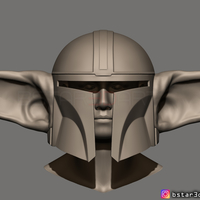 Yoda Mandalorian Helmet - Star Wars Mandalorian  - Thumbnail 20