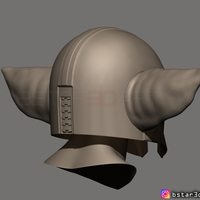 Yoda Mandalorian Helmet - Star Wars Mandalorian  - Thumbnail 22