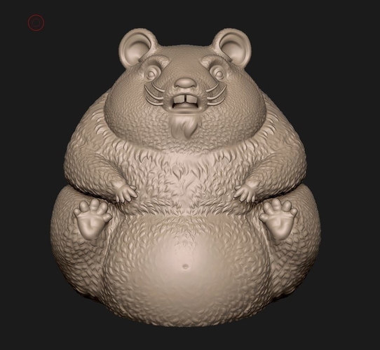 Fat Hamster 3D Print 281377