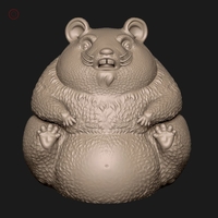 Small Fat Hamster 3D Printing 281377