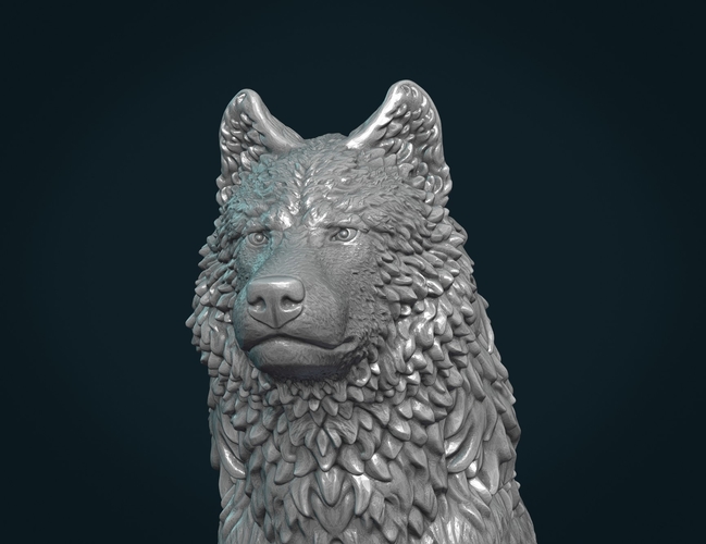 Wolf IV 3D Print 281438