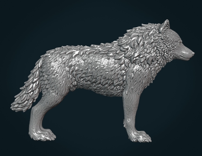 Wolf IV 3D Print 281440