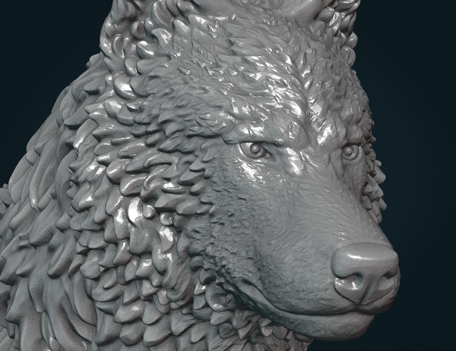 Wolf IV 3D Print 281442