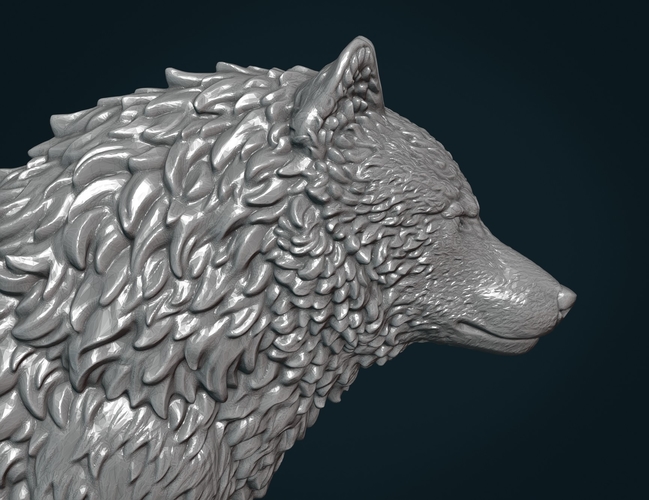 Wolf IV 3D Print 281443