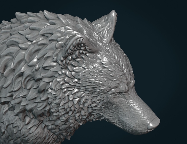 Wolf IV 3D Print 281444