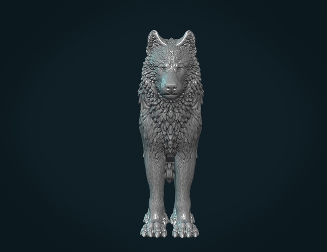 Wolf IV 3D Print 281446
