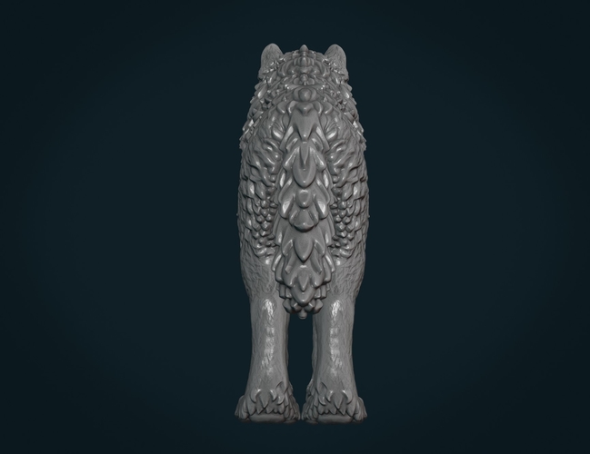 Wolf IV 3D Print 281447