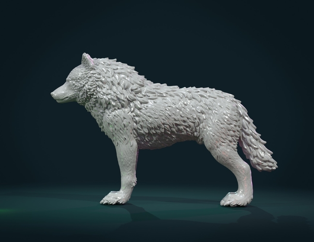 Wolf IV 3D Print 281452