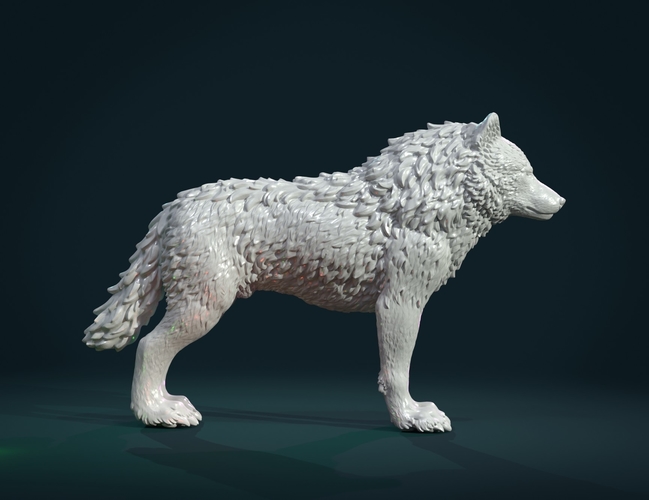 Wolf IV 3D Print 281459