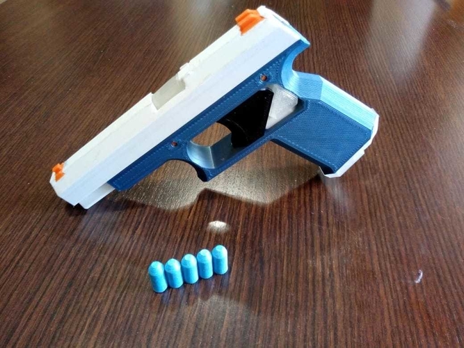 3d printed fully functional 3d printable toyprop gun