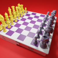 CHESS BOARD AVENGERS VS JUSTICE LEAGUE - Thumbnail 11