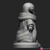 Yoda Baby with Mandalorian Helmet High quality - Thumbnail 16