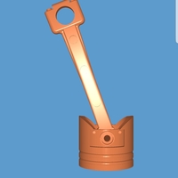 Engine piston coat hanger - Thumbnail 4