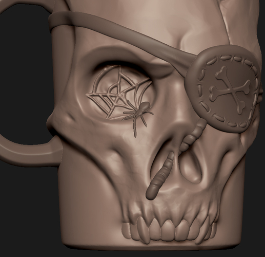 Skull cups 3D Print 281774