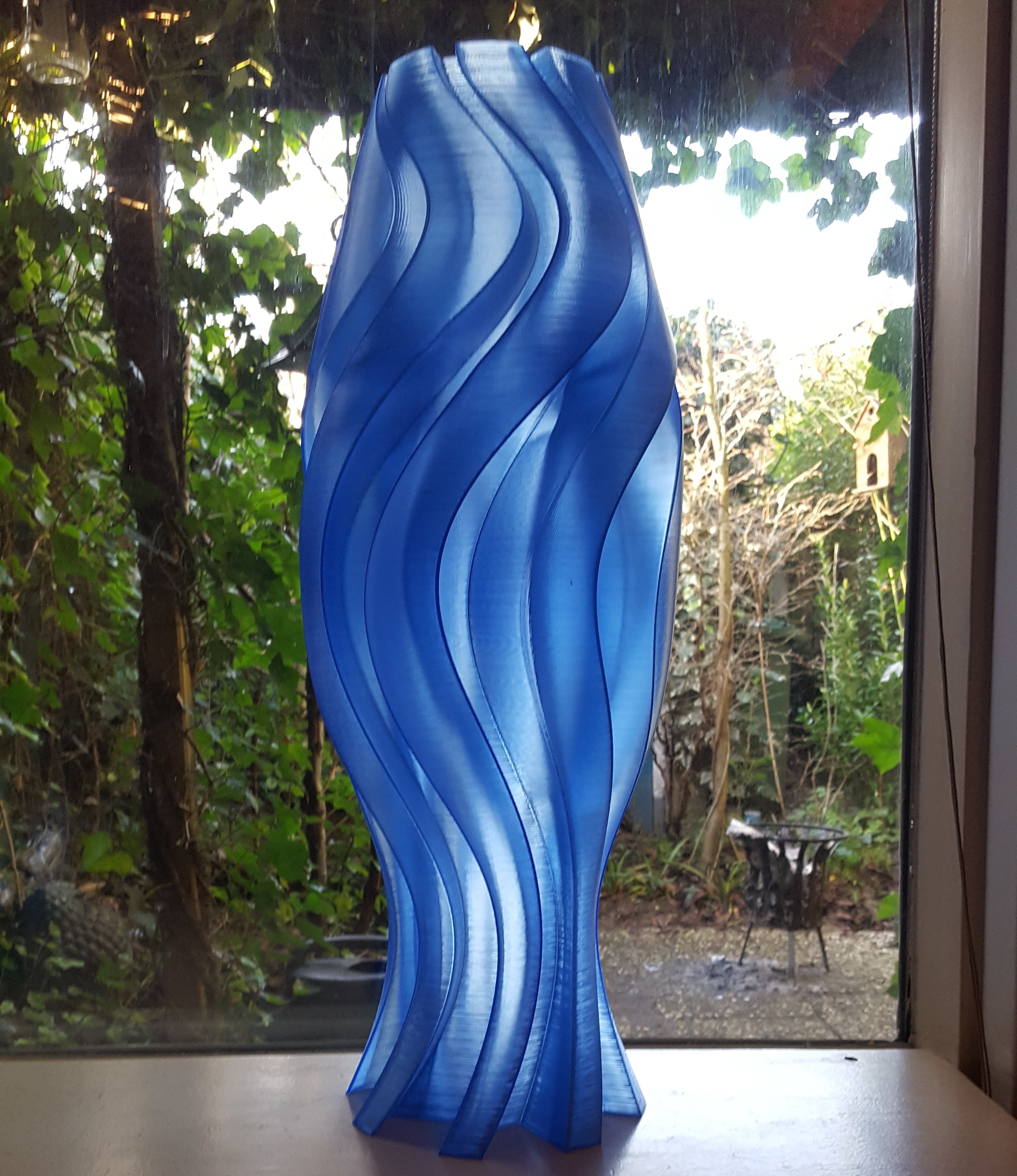 3D Printed The Blue Lamp by jobsmolders
