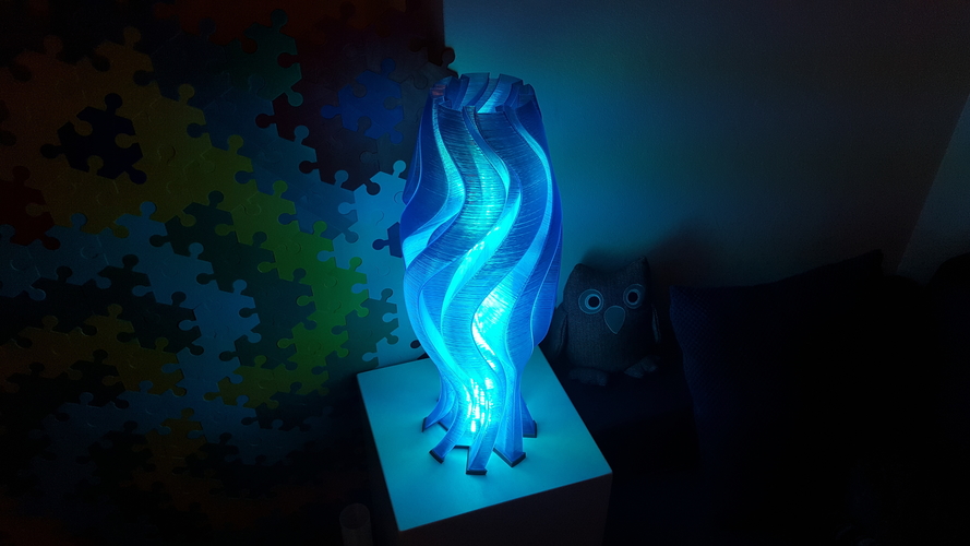 The Blue Lamp 3D Print 281884