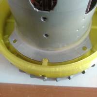 turbine and rotor support plate for Karcher WD3 vacuum cleaner  - Thumbnail 7
