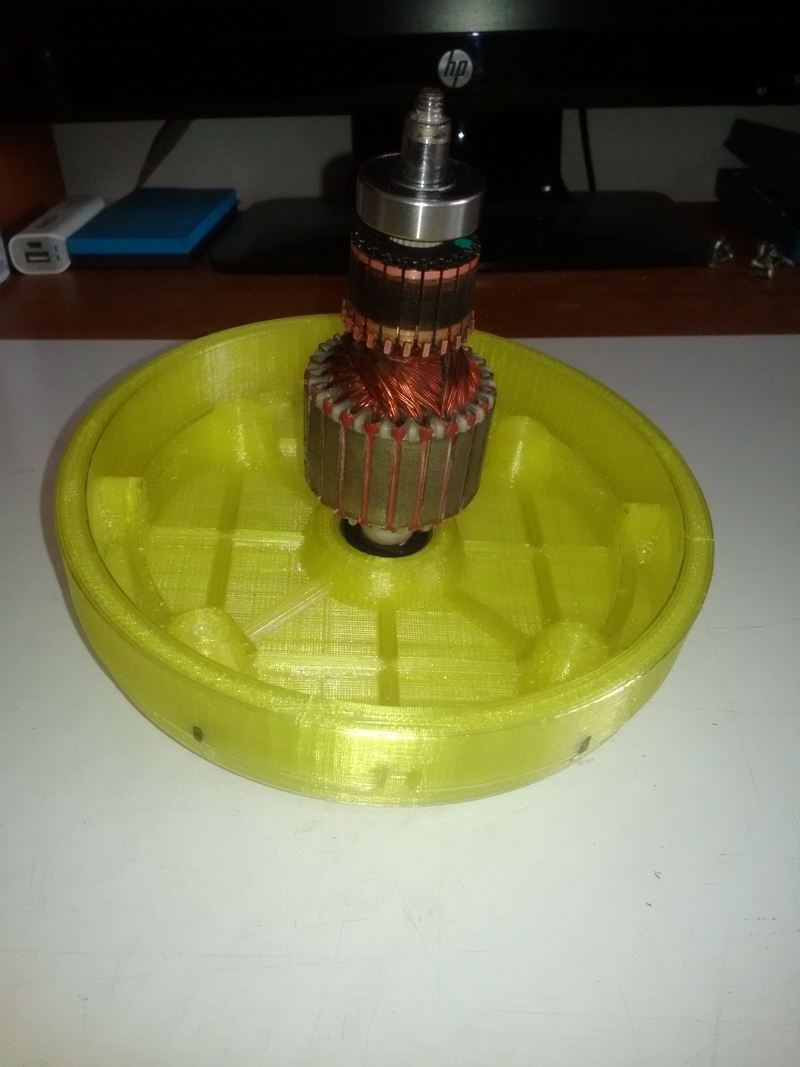 turbine and rotor support plate for Karcher WD3 vacuum cleaner 