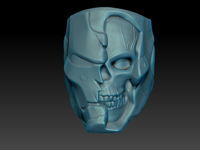 Iron Man Skull Ring 3D print model 3D Print 281955