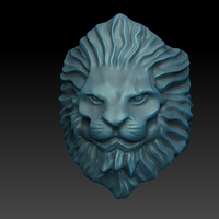 Small Lion Ring 3D print model 3D Printing 281968