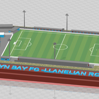 Small Colwyn Bay FC - Llanelian Road 3D Printing 281971