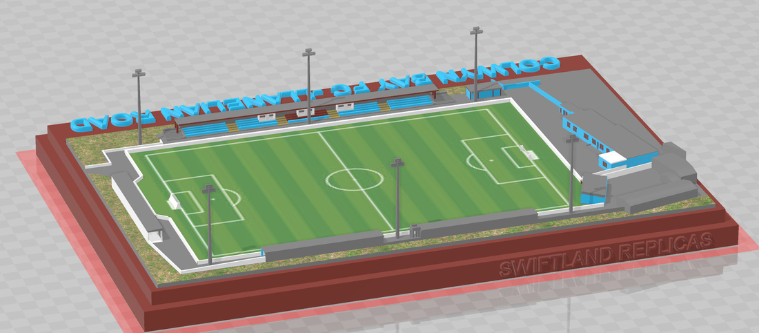 Colwyn Bay FC - Llanelian Road 3D Print 281973