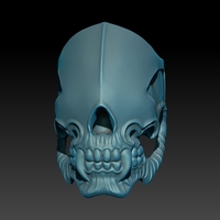 Small Faceless Skull Ring 3D print model 3D Printing 281978