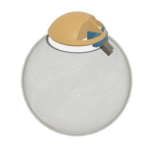 Bowl lighting cap