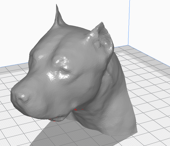 American staffordshire terrier 3D Print 282053