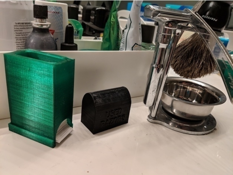 Double Edge Razor Dispenser