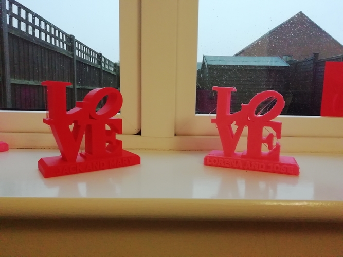 love you ornament 3D Print 282268