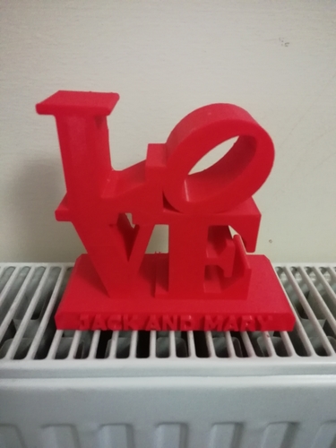 love you ornament 3D Print 282269