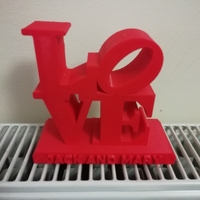 Small love you ornament 3D Printing 282269