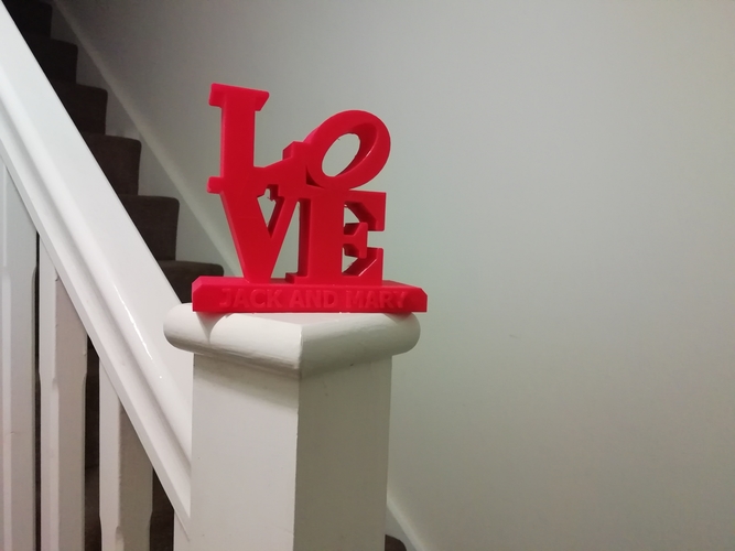 love you ornament 3D Print 282270