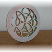 3D Colorful Flower of Life Mandala - Thumbnail 8