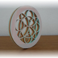 3D Colorful Flower of Life Mandala - Thumbnail 9