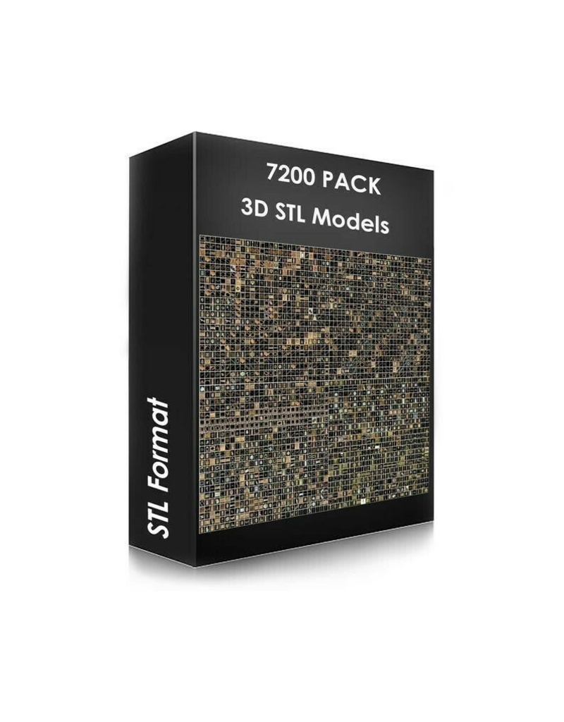 7200 3D STL Models -  3d-Printers