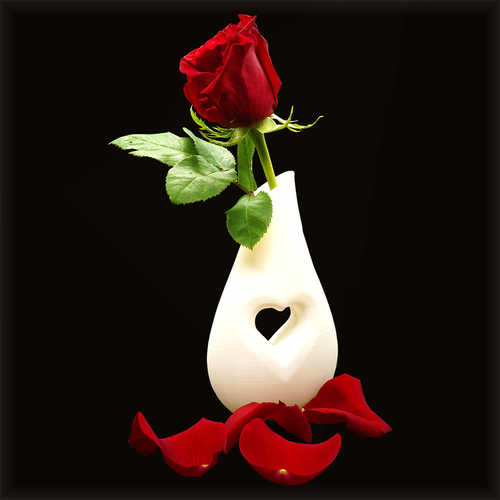 Vase - Heart 3D Print 282370