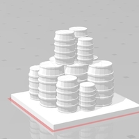 Pile of barrels - Thumbnail 1