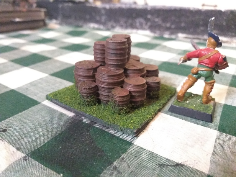 Pile of barrels