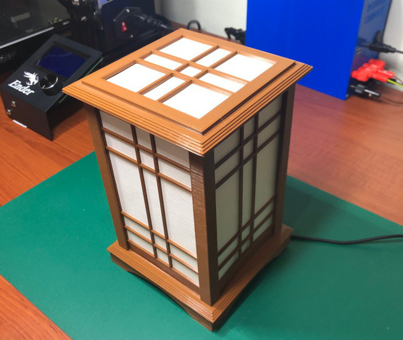 Home Decor Lamp (Japanese, Animated Led Light)