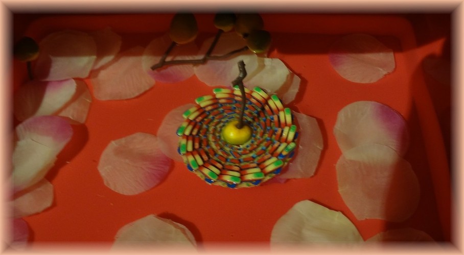 Spiral Flower Leaves 3D Print 28247