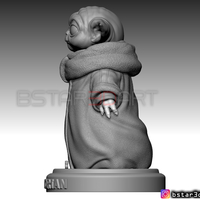 Yoda Baby - Mandalorian Star wars - High quality  - Thumbnail 14
