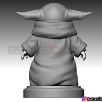 Yoda Baby - Mandalorian Star wars - High quality  - Thumbnail 16