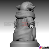 Yoda Baby - Mandalorian Star wars - High quality  - Thumbnail 17