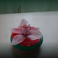 Multicolour tray and vase - Thumbnail 4